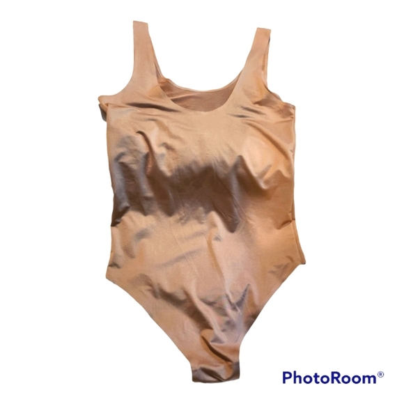 International Concepts Intimates Women's Beige Medium Bodysuit - Picture 1 of 7